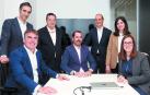 El equipo de Haltia Capital. En la foto falta Aurora Peñarroya, perteneciente también al equipo.