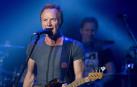 Sting, durante un concierto en Madrid