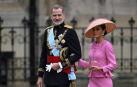 El rey Felipe VI y la reina Letizia, en la coronación de Carlos III de Inglaterra