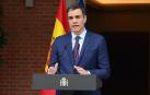 Comparecencia del presidente del Gobierno, Pedro Sánchez, para anunciar el adelanto de las elecciones generales