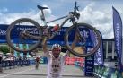 Patxi Cía, campeón de Europa de mountain bike.