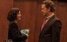 Lizzy Caplan y Joshua Jackson, son Alex y Dan en 'Atracción fatal'