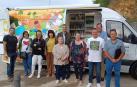 Representantes de las nuevas localidades que se adhieren al bibliobús