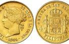Monedas del reinado de Isabel II acuñadas en Filipinas
