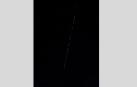 Tren de luces originado por los satélites lanzados por SpaceX que se pudo ver el cielo navarro este viernes, 23 de junio
