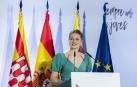 La princesa Leonor, en su intervención en los premios de la Fundación Princesa de Girona