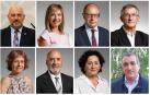 José Luis Arasti, Amparo López, Carlos Gimeno, Félix Taberna, Rebeca Esnaola, Juan Cruz Cigudosa, Mari Carmen Maeztu y Óscar Chivite