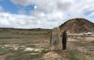 Menhir localizado por los agentes de Guarderío de Medio Ambiente