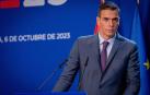 Pedro Sánchez, en la rueda de prensa posterior a la reunión informal de Jefes de Estados o de Gobierno de la Unión Europea en Granada el pasado viernes