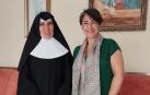 Sor María Goretti, del Hogar San Francisco Javier, y Alicia Osés
