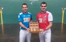 Erik Jaka y Joseba Ezkurdia.