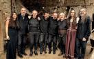 El grupo Luar Na Lubre, que actúa en el Teatro Gayarre.