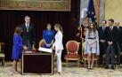 Fotos de la jura de la Constitución de la princesa Leonor. /