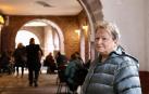 María Jesús Torres, en el Mercado de Elizondo, donde vive.