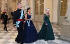 El rey Felipe y la reina Letizia, junto a la reina Margarita de Dinamarca