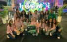 Integrantes del equipo IGEM de la UPNA, en París