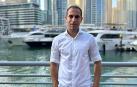 Iñigo Ayechu Abendaño posa en Marina Bay, en un viaje a Dubai