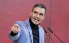 Pedro Sánchez interviene durante la inauguración de la Convención Política de los socialistas gallegos