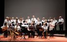Integrantes de la Agrupación Musical Sol Mayor, organizadora del festival solidario