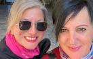 La pamplonesa Eider Martínez junto a Claudia Marisa