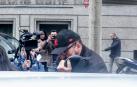 El exedil de Huarte Koldo García, a su salida de la Audiencia Nacional