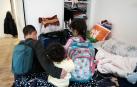 Llevan dos años viviendo en una habitación con sus padres.