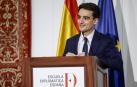 Miguel Carricas, durante su discurso