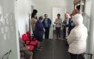 Bendición de las instalaciones renovadas del consultorio médico de Javier
