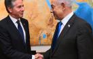 El secretario de Estado de EE UU, Antony Blinken, y el primer ministro de Israel, Benjamin Netanyahu, este miércoles