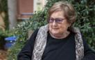 María Carmen Forcada González, en su casa de Tudela