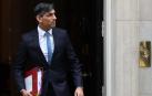 Rishi Sunak sale del número 10 de Downing Street