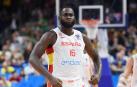 Usman Garuba, en una fotografía de archivo con la selección española