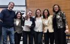 Equipo del IES Basoko ganador en la categoría de Bachillerato