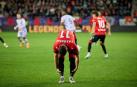 Kike Barja fue una de las notas positivas de la noche del sábado contra el Athletic