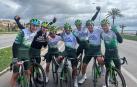 Caja Rural-RGA tras la victoria de Iuri Leitao en Mallorca.