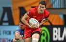 El tudelano Ángel Bozal, durante el partido de la fase de grupos ante Uruguay.	ferugby