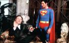 Gene Hackman, como Lex Luthor, y Christopher Reeves en 'Superman'