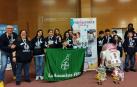 Imagen de los componentes del equipo GRAT Anunciata de Tudela, en la competición celebrada en Burgos