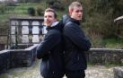 Iñaki Artola y Jon Mariezkurrena, en Alegia.