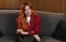 Leire Martínez, durante la entrevista