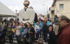 Entre tormenta y chaparrón, la esperada comparsa de gigantes y kilikis pudo salir este viernes por la tarde.