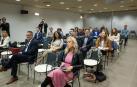 Algunos de los asistentes a la apertura de la Navarra Innovation Week celebrada este lunes en Tudela