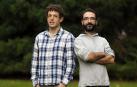 De ida. a dcha.: Eneko Garaio y Alberto López