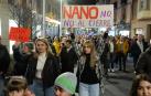 Imagen de una de las concentraciones de protesta que se desarrollaron para protestar por el cierre de Nano Automotive