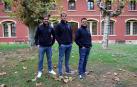 Desde la izquierda: Álvaro Blasco, Andrés Aramendía y Danny Tipán
