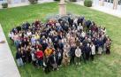 Fotografía de ‘familia’ de los asistentes a la convocatoria de la Asociación de Antiguos Alumnos de Jesuitas Tudela