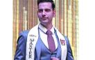 Participó en un concurso de belleza y quedó primer finalista