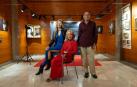 De izquierda a derecha: Silvia Catalán Pascual, Pilar García Escribano, y Luis Morea Guinda