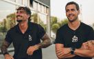 Ibon López (izq.) e Iñigo Laspalas, socios de Entrena a la carta
