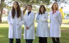 De izquierda a derecha: Adriana Rodríguez, Myriam Benito, Amaya Azqueta y Ariane Vettorazzi